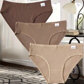 3 шт в лоті. Якісні трусики в рубчик розмір ХХЛ