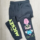Disney Minnie Mouse Утеплені спортивні штани для дівчинки 116 см (5-6 років)