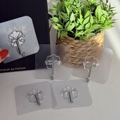 Набор самоклеящихся сверхпрочных крючков держателей. ( без сверлений) 5 штук одним лотом.