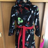 Халат теплий мягусенький 11-12 років 158 см, Marvel. в ідеалі