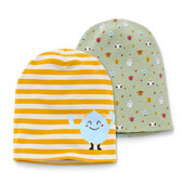 ♕Лот 1шт♕ Стильна та дуже комфортна дитяча шапка Tchibo(Німеччина), смугаста, рр 53-56