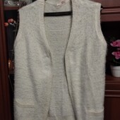 Теплая жилетка без застёжки, раз L