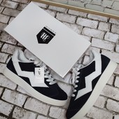 Кеды замшевые тёмно-синие