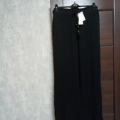 Новые брендовые летние вискозные брюки-жатка р.18-20.