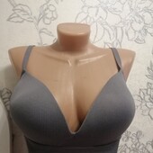 Новий! Комфортний топ бюстгальтер в рубчик George 2ХL