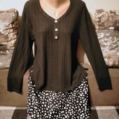 нова кофтинка + спідничка два в одному, пог. 52-56