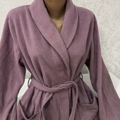 Новий завіз тепленький флісовий мякусенький халатик у хорошому стані СМ