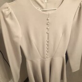 Сукня тепла Goldi S молочна