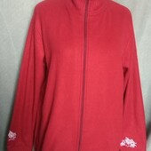 Лёгкая флисовая кофта,на змейке