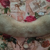 Хутряний комір! Натуральний писець!