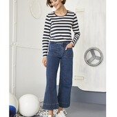 Жіночі джинси кюлоти esmara® "Wide Leg" eur 40 голубі ньюанс