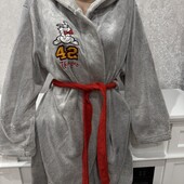 Новий завіз Тепленький мякусенький ніжний халатик у відмінному стані М-Ххл є заміри