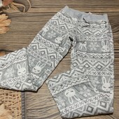 Плюшевые пижамные штаны на 10 лет