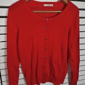 George, uk12 насичено помаранчевий кадіган віскоза