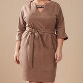 Замшеві сукні в великих батальних розмірах.