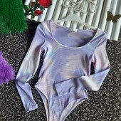 Новый боди тай-дай на евро кнопках