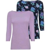 Комплект с 2  лонгсливов  Esmara евро Xs)S  см замеры 