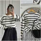 ❄️ Актуальний светр в’язка. Рукавчик можна підстебнути