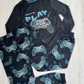 Primark.Тепла флісова піжама для хлопчика 128 см (7-8 років)