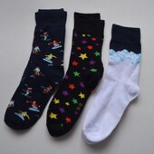 3 пари в лоті шкарпетки 35-38