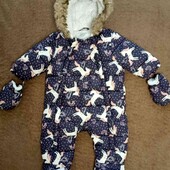 Зимовий комбінезон для дівчинки 