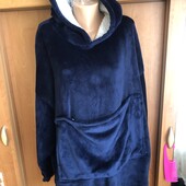 Меховушка, плюшева туника, кофта, худи, 2-3XL. Tu. слип, пижама