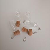 Міні скляні баночку зі штифтом