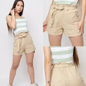 Джинсовые шорты с поясом от Pep&Co