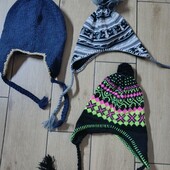 Теплі зимові шапки одна на вибір, нові