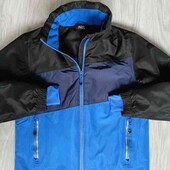 Crivit брендовая теплая лыжная новая куртка цвет электрик на рост 134/140 см