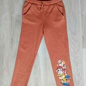 Nickelodeon брендовые теплые штанишки с карманами внутри начес на рост 134 см