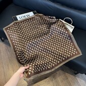 Платок стильный трендовый Искусственный шелк 70*70 см арт 53