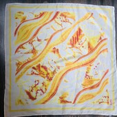 Шелковый подписной платок!