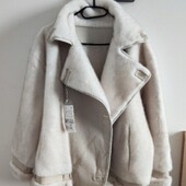 Куртка -дубленка оверсайз