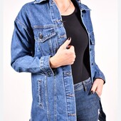 Удлиненная, джинсовая куртка от V by very