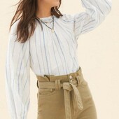 Льняна блузка)розмер м/л Marks & Spencer