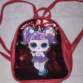 Маленький рюкзак для дівчинки!