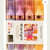 Новые маркеры с блестками