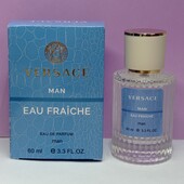 Versace Man еau fraiche 60 мл. Свежий,древесный,водяной аромат для энергичного мужчины.