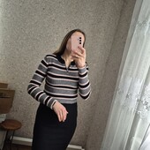 Прекрасний лонг в широкий рубчик, без дефектів ❄️