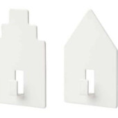 Комплект 2 шт. Іkea.Самоклеючий гачок.