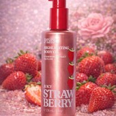 ♡♡ Олія-шиммер для тіла Victoria's Secret Pink juicy strawberry 236 мл ♡♡