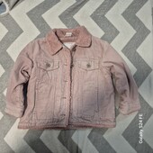 Куртка вельветова, утеплена