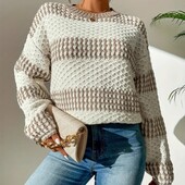 Теплый мягенький джемпер, свитер, пуловер, р. l, наш 48-56