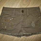 Шорти котонові Денім на 7-8років зріст 128