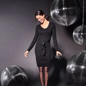 10731...esmara® Жіноча трикотажна сукня в рубчик з ефектом блиску