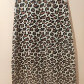 Norah трикотажна спідниця в анімалістичний прінт р.38