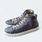 Натуральная кожа! Мужские Деми кеды, ботинки 43 р.(Италия)