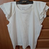Футболка з рукавом-воланом р.40-42 євро (46-48 наш)
