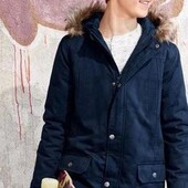 Куртка-парка на хлопчика р.146, на 10-11 років, еврозима і шапка на флісі